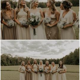 Bride with her Bridesmaids